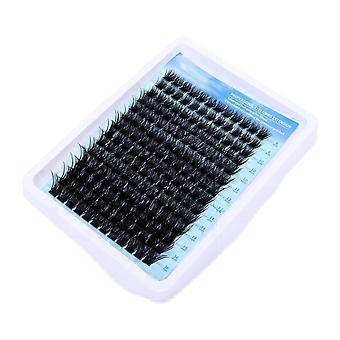 Lash Clusters Kit 8 16mm C Curved Soft Comfortable Individual Lashes Clusters Extensions Kit for Makeup