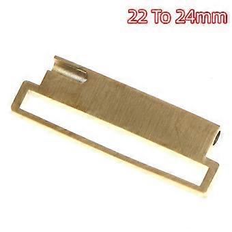 Metal Watch Strap Adapter Quick Release Heavy Duty 18/20/22/24mm Flat Interface for Smartwatch & Traditional Watch Upgrade