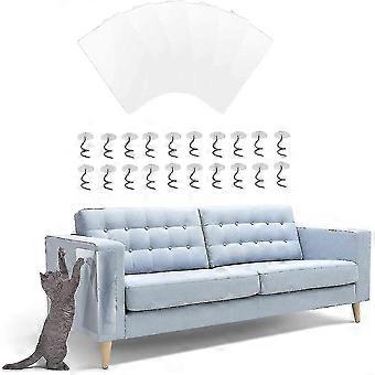 6 Pcs Cat Scratch Protector, Anti-Scratch Cat Furniture Protection for Couch & Furniture