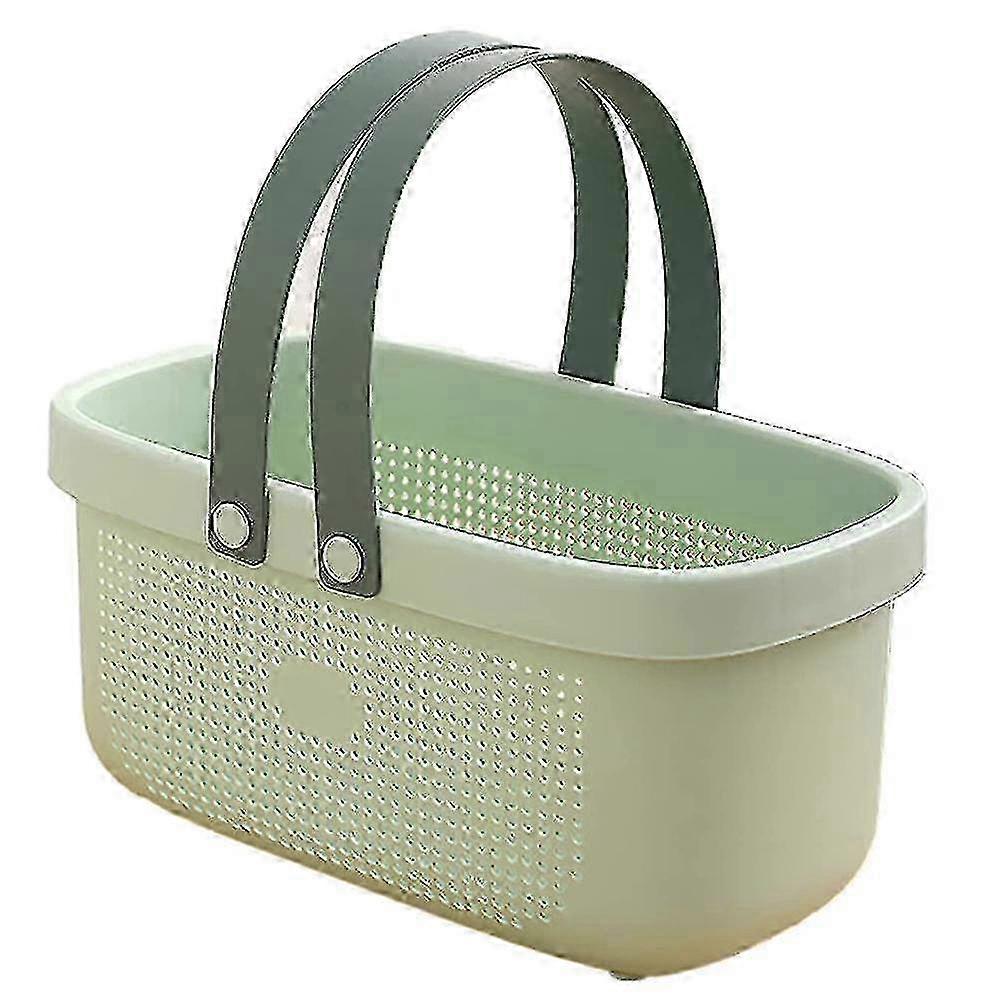Portable Shower Caddy Tote Plastic Storage Basket