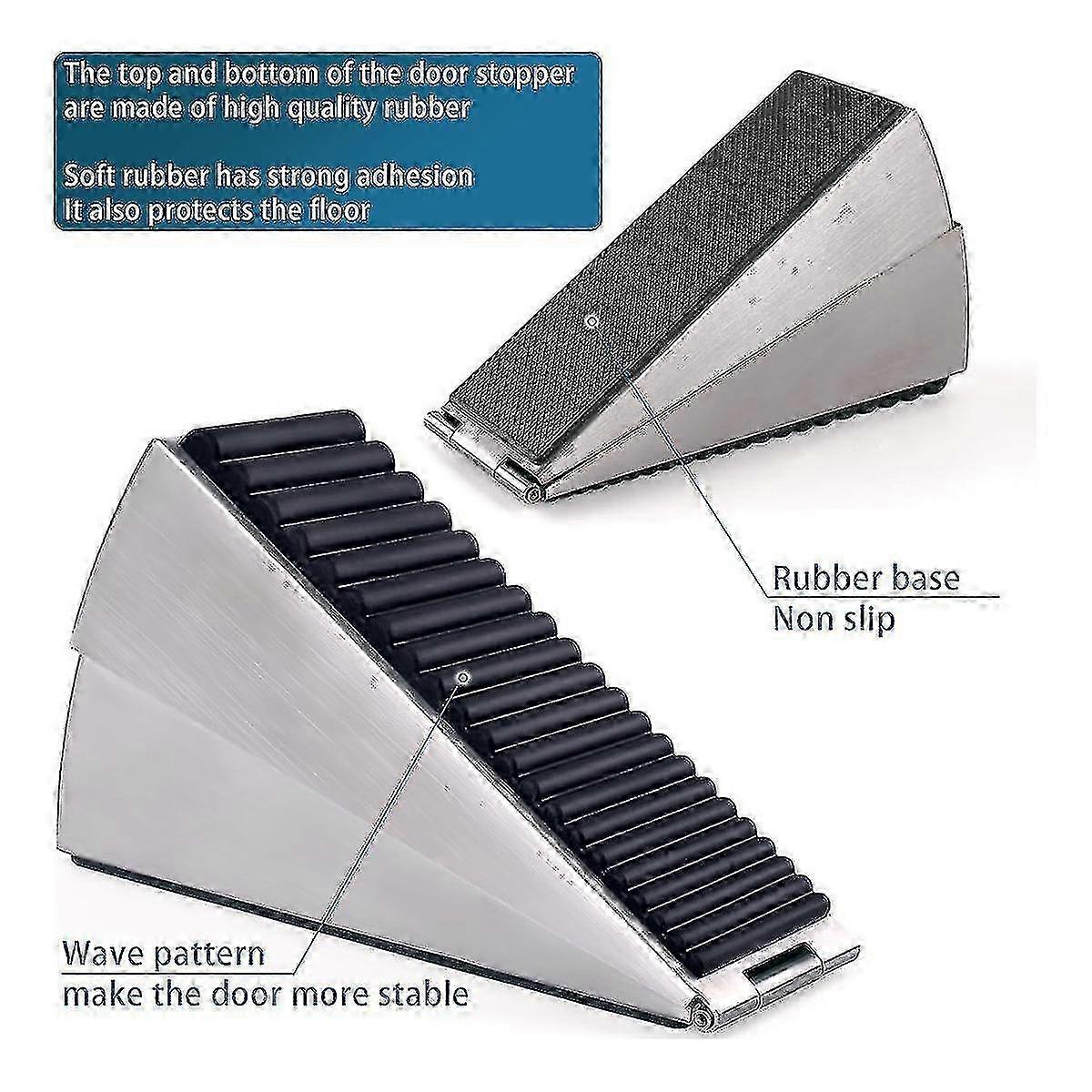 Adjustable Heavy-Duty Door Stopper