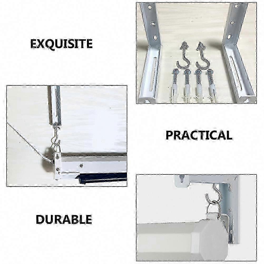 2pcs Projector Screen Ceiling Mounts Hooks Brackets for Projection Screen