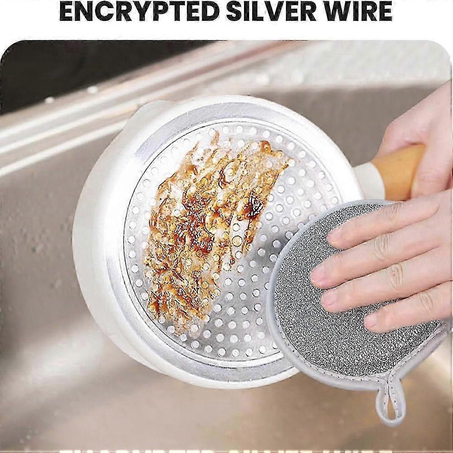 Non Scratch Wire Dishwashing Rags