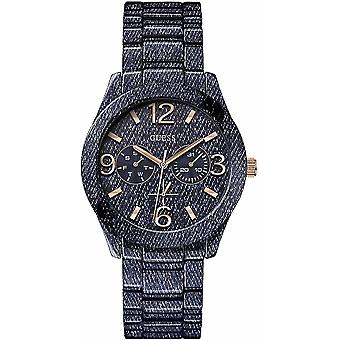 R.guess ms.esf.azul. Analog Quartz Women's Watch with Stainless Steel Bracelet W0288L1