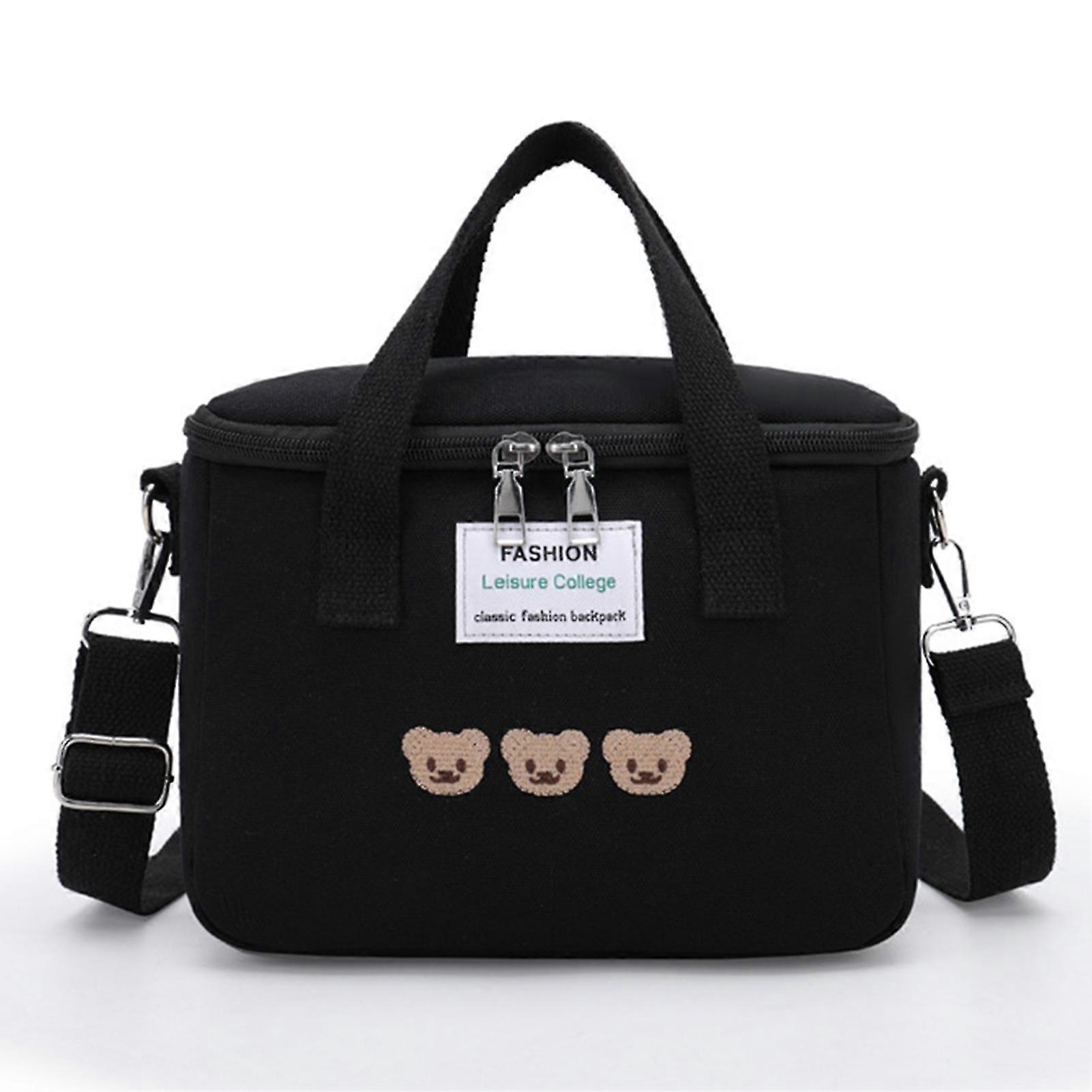 Waterproof Embroidered Bear Mummy Bag