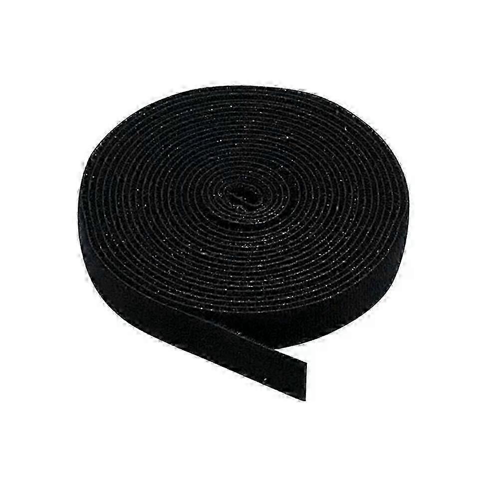 Hook and Loop Fastener Tape, 20mm Width, 5m Length, Black