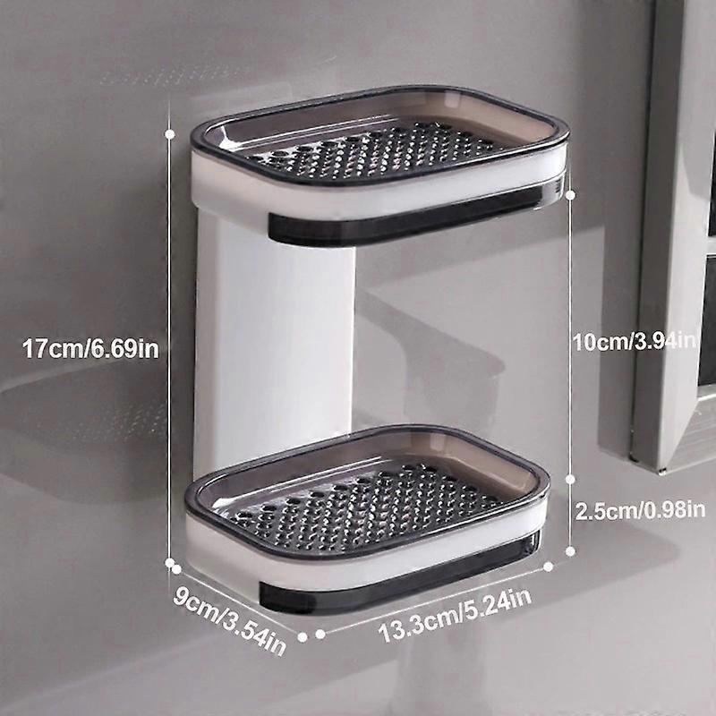 Wall Mounted Drainable Soap Holder