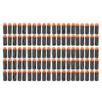 Harmless Soft High Density EVA Refill, 100 Pcs Black Short Darts, Universal Fit for Various Shooting Toys