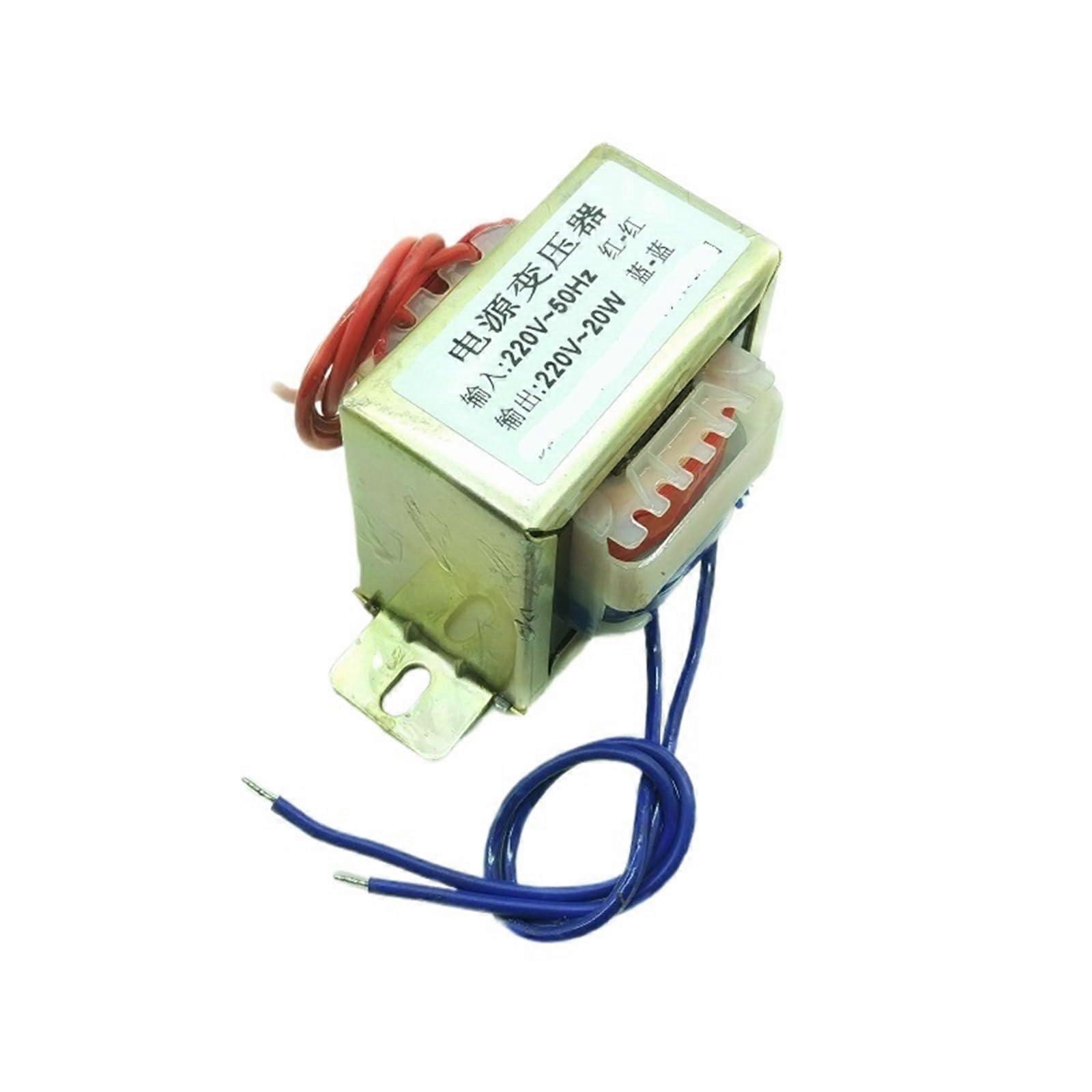 EI57 1:1 Isolation Transformer 220V 20VA DB20VA Safe Power Isolation Stable Voltage Output
