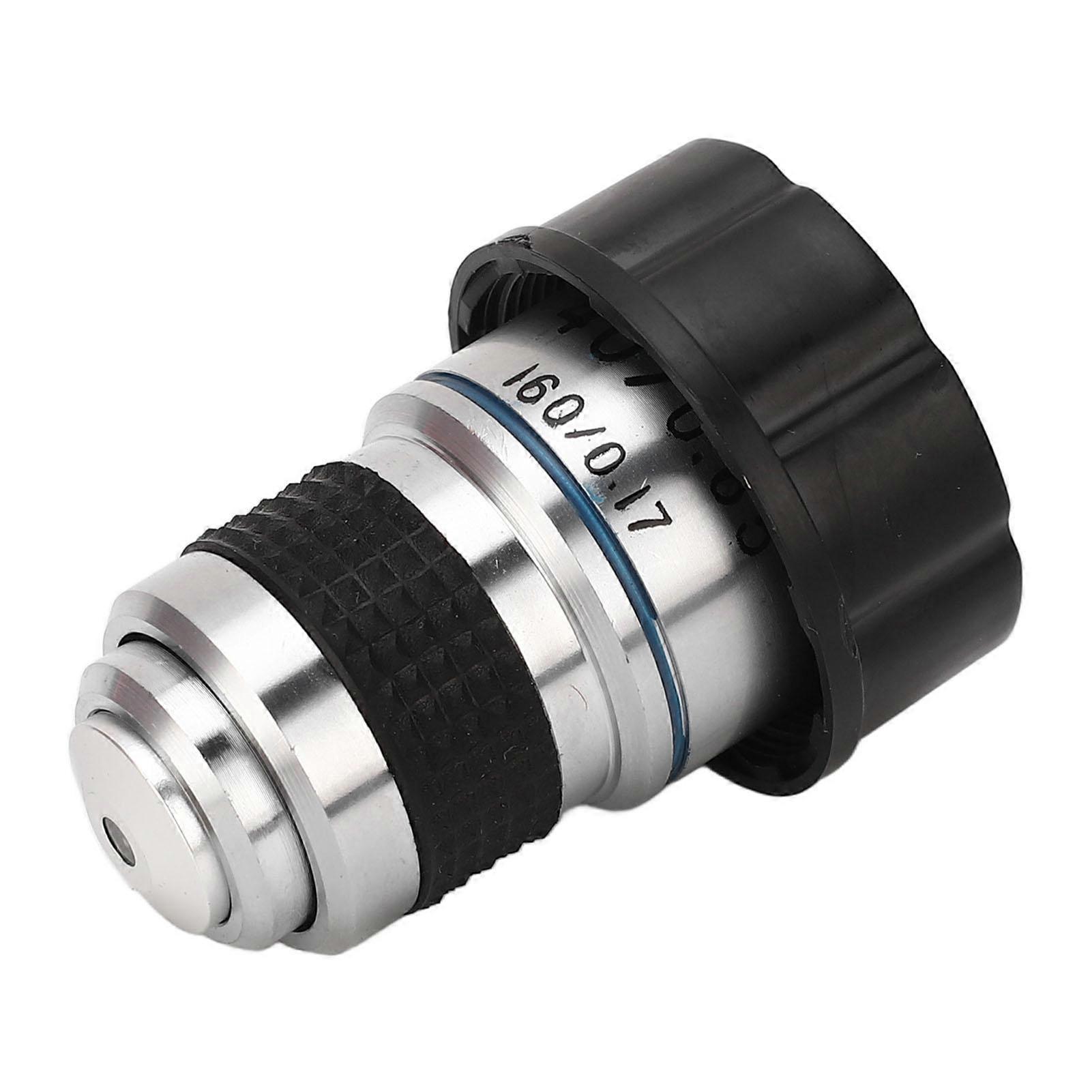 Microscope Objective Lens Biological 40X 185 Achromatic Universal Standard RMS Thread