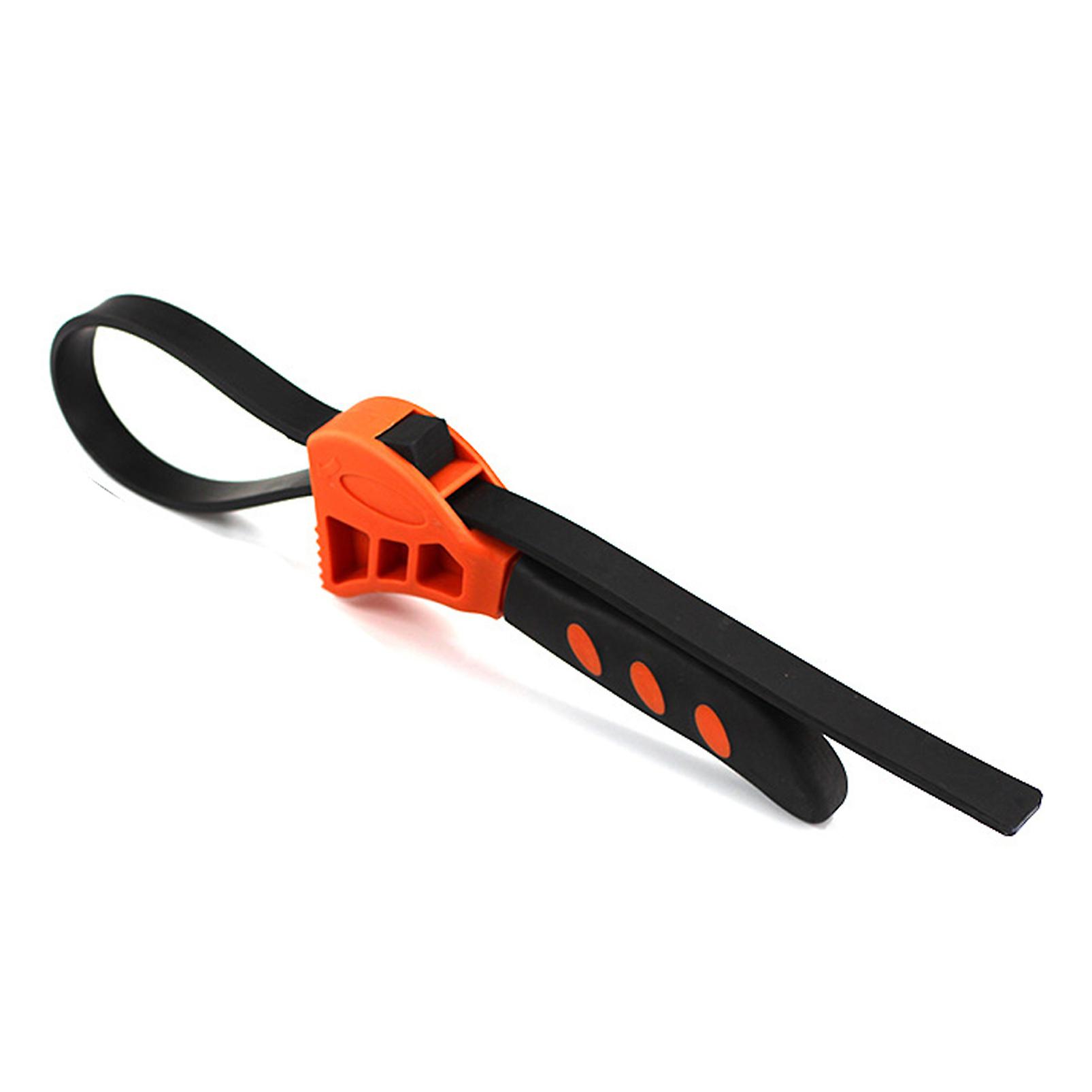 Multi-functional Rubber Belt Wrench Adjustable Spanner Bottle Opener
