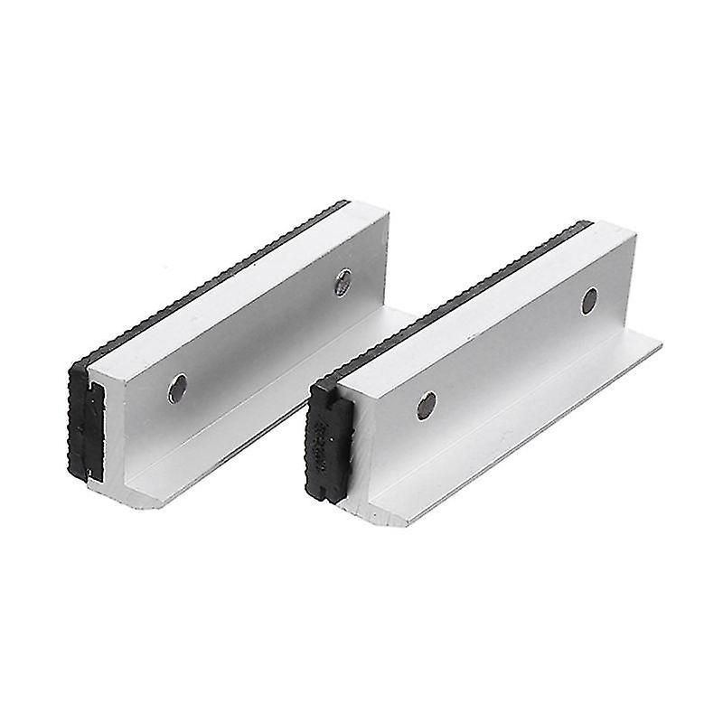 10X2.9x2cm Black Tool Clamps & Vises 1 Pair Bench Vice Protection Covers Professional Vise Jaws Pads