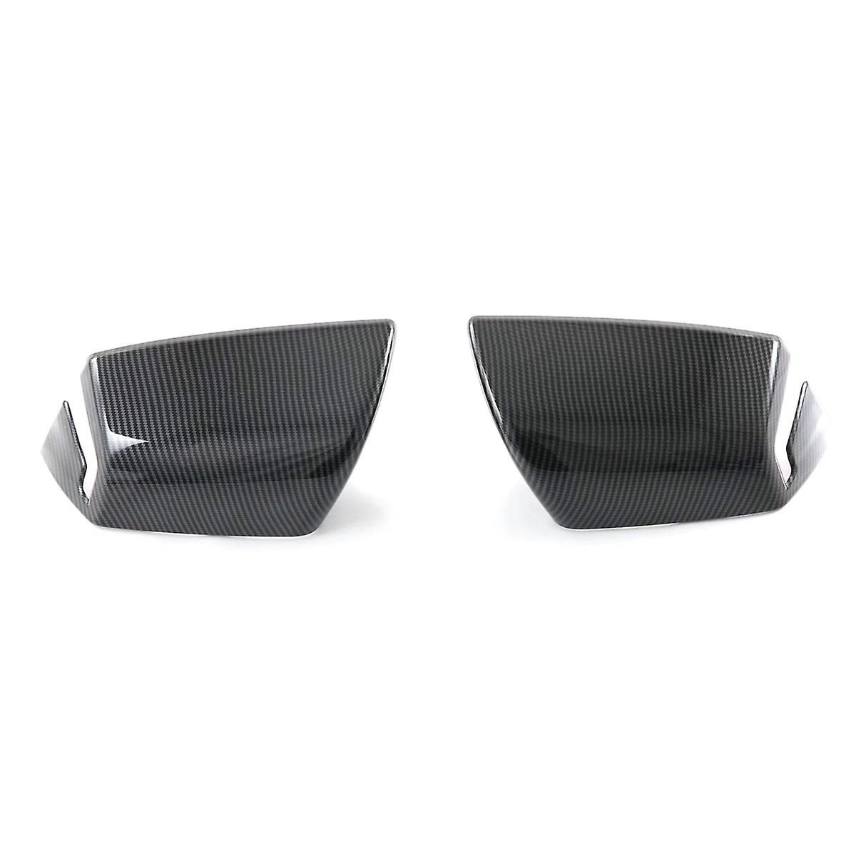 For 2022 Carbon Fiber Rearview Mirror Cover Side Door Mirror Cap Trim Protector