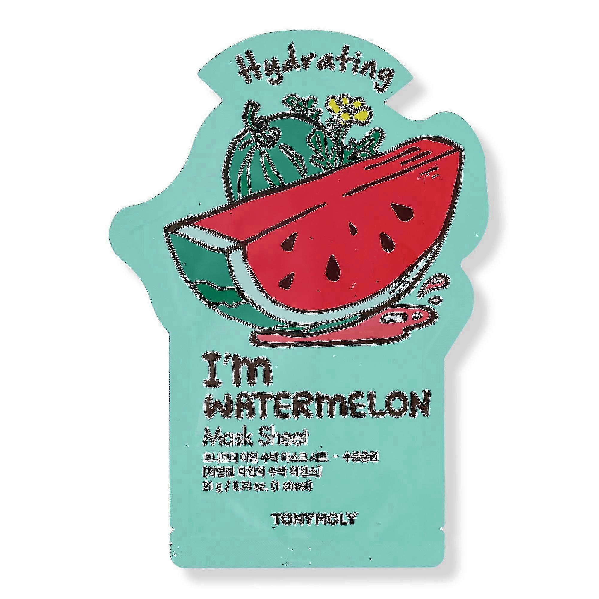 Tonymoly I'm 西瓜面膜， 0.7 Oz