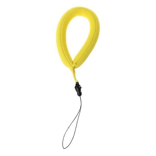 2xWaterproof Camera Floating Wristband Strap for Scuba Diving Swiming Yellow