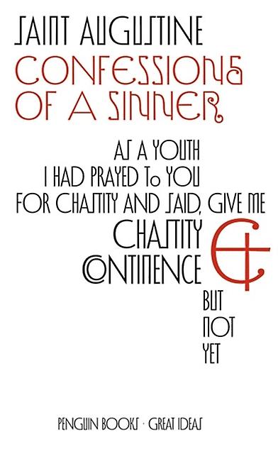 Confessions Of A Sinner by Saint Augustine Paperback Book
