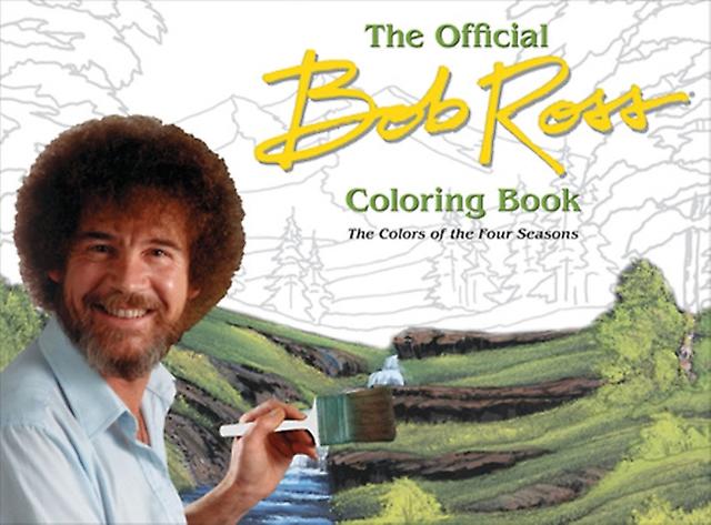 The Offical Bob Ross Coloring Book by Bob Ross Paperback Book