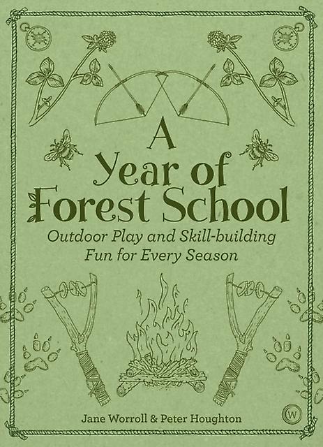 A Year Of Forest School by Jane Worroll Paperback