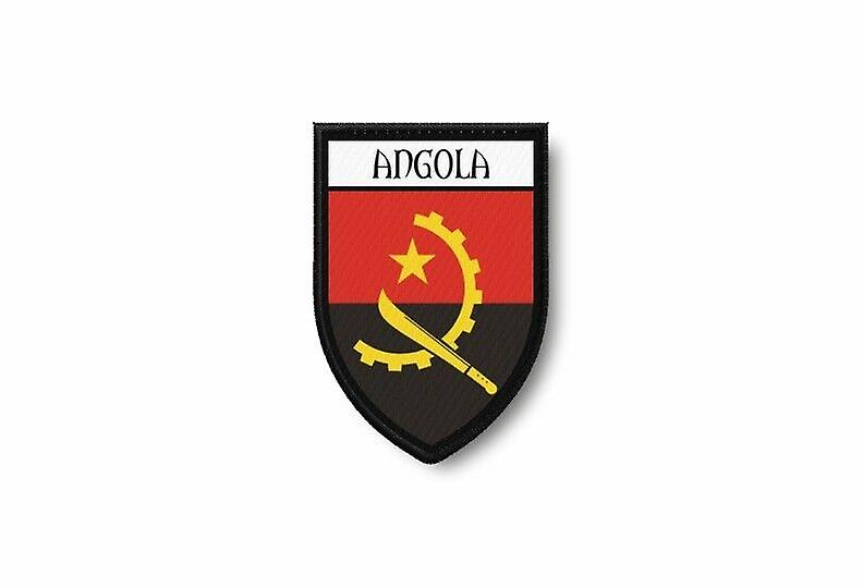 Patch Ecusson Termocollant Edge Brode Flag Prints Angolaangola