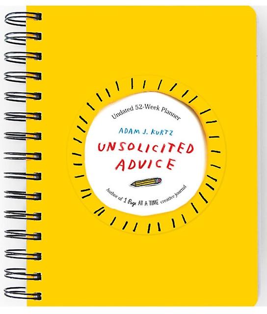 Unsolicited Advice Planner - Adam J - Self-help, personal development and practical advice - Penguin Putnam Inc - Spiral bound