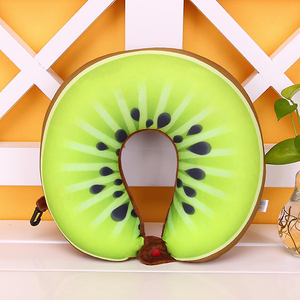 Travel Memory Foam Fruit U Shaped Pillow Neck Support for Head Rest Headrest Cushion Pillow