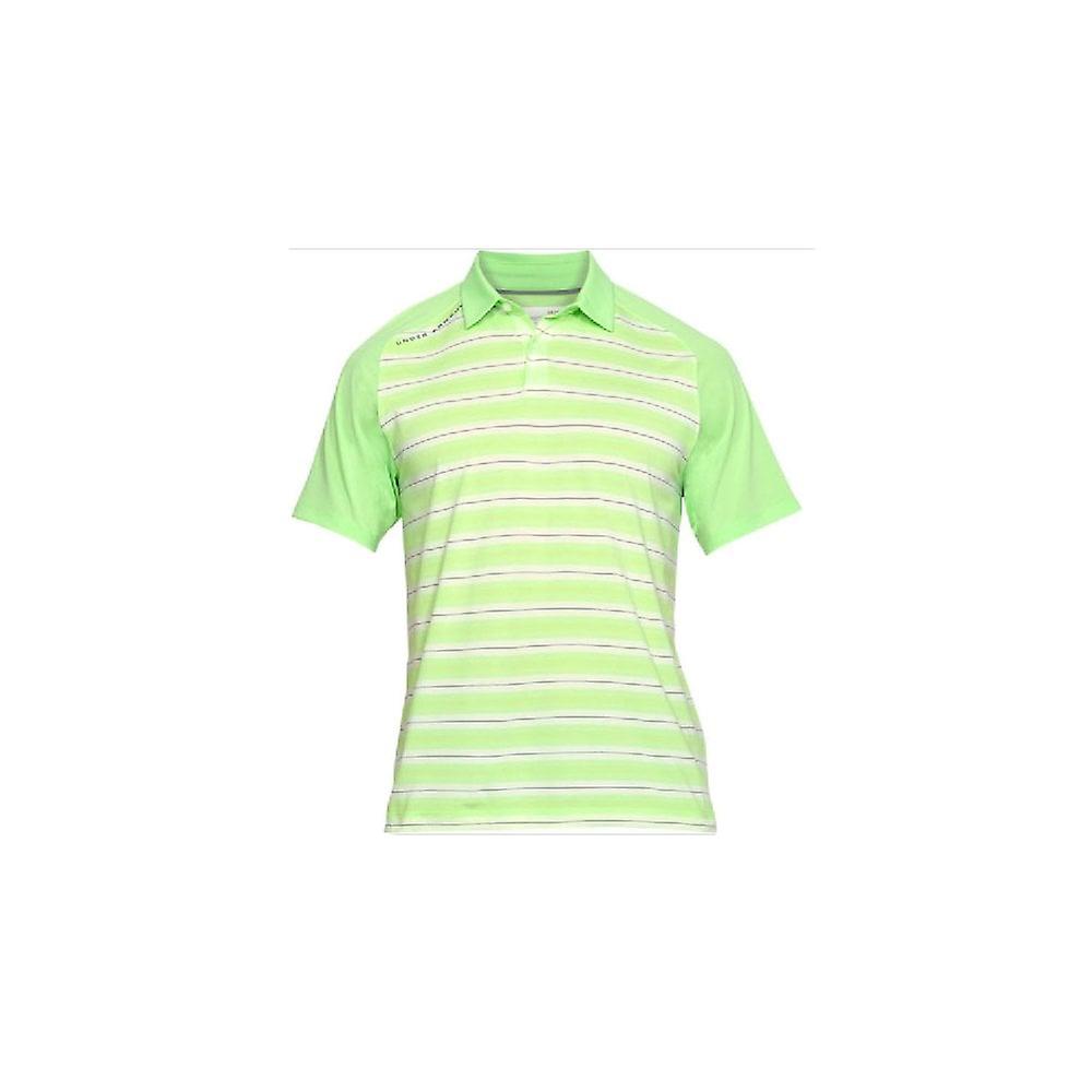 Herre Under Armour Threadborne Boundless Polo - Kalk/sink
