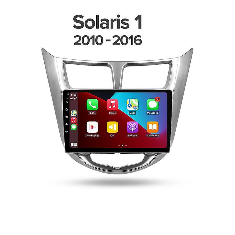 Android For Hyundai Solaris 1 2010-2016 Car Radio Video Player Navigation WiFi Car Stereo Carplay