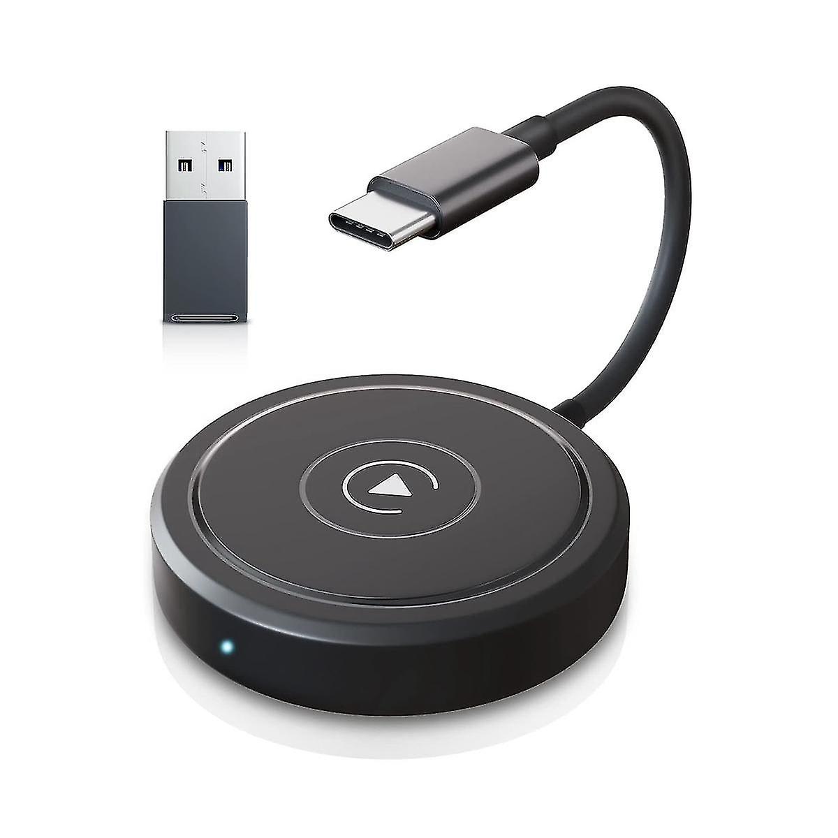 Wireless Carplay Adapter Compatible with , Cars Plug&play Support Online Update,Compatible with Cars