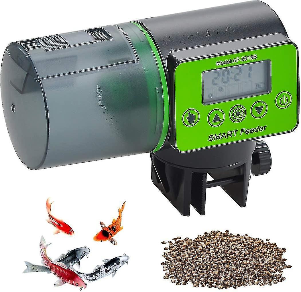 Automatic Moisture-proof Aquarium Food Feeder - Green15*7.5*11cm