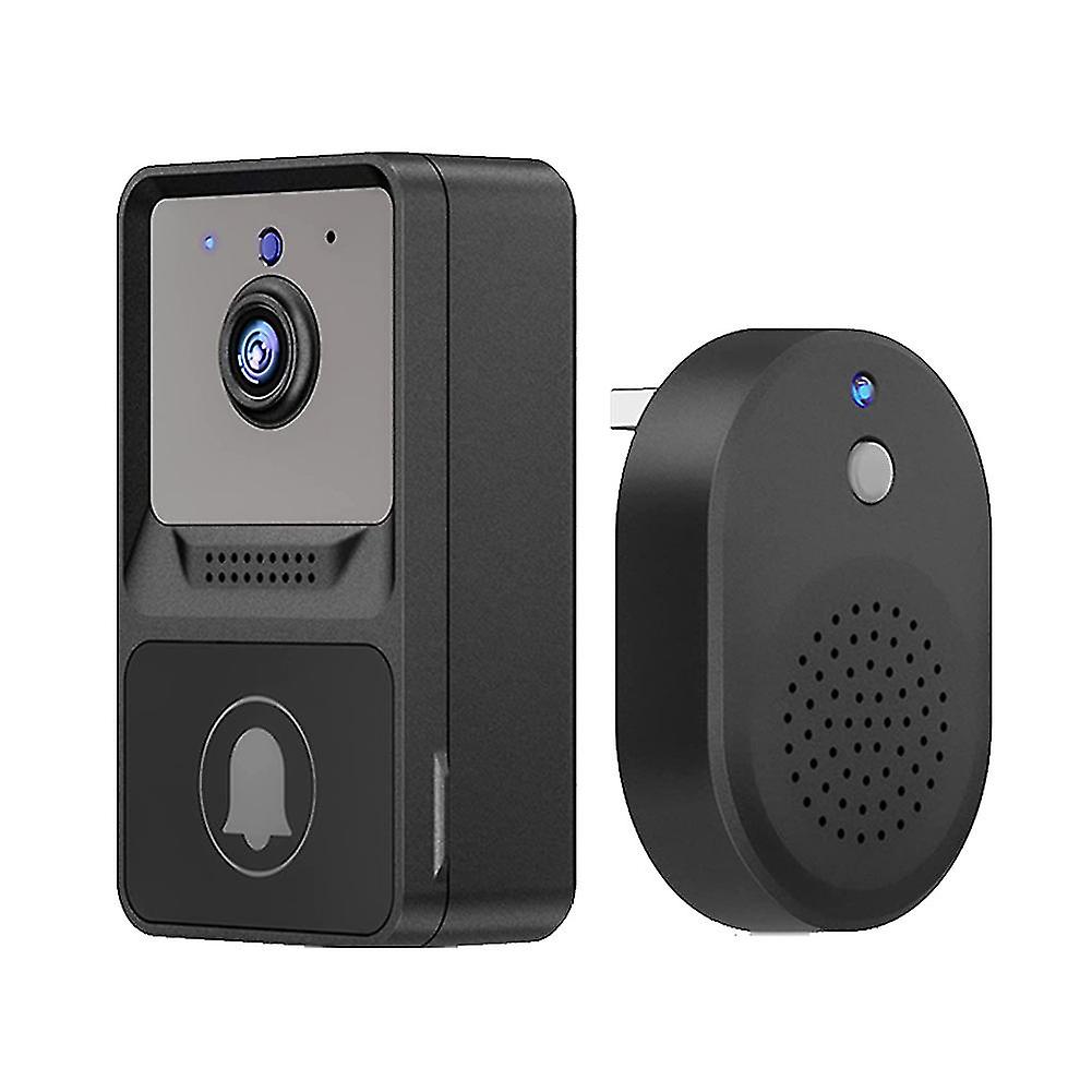 Wifi Door Camera Chime Two-way Audio Intercom Night Vision Works Security
