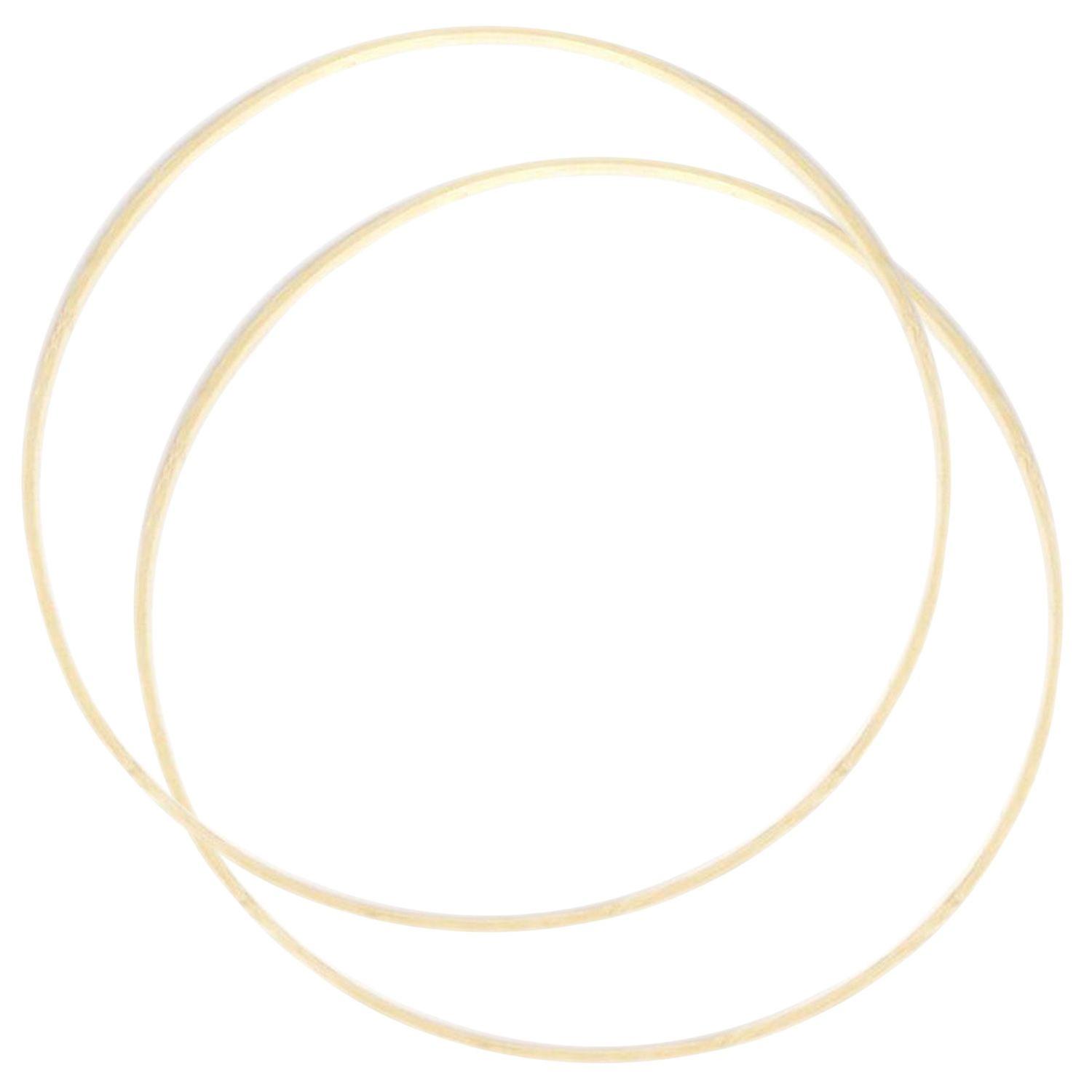 2 bamboo circles Ø 35 cm