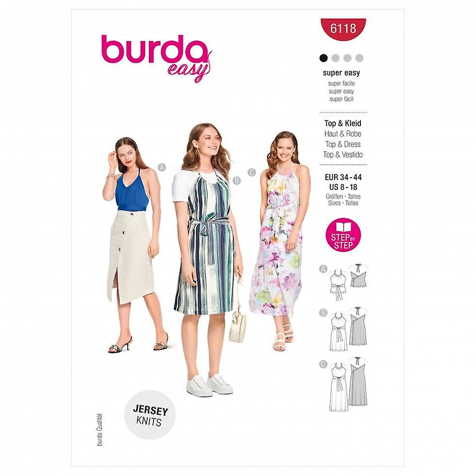 Burda Paper Sewing Pattern 6118