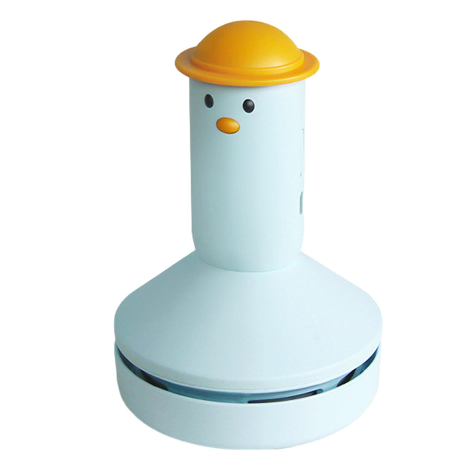Cute Children's Handheld Vacuum Cleaner Small Crevice Cleaning Head Table Sweeper for School Pencil Crumbs