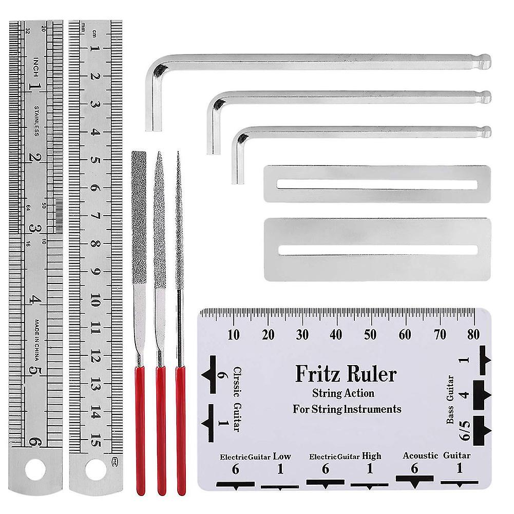 26pcs/set Guitar Repairing Tool Kit Wire Plier Strings Organizer Wrenches for Guitar Ukulele