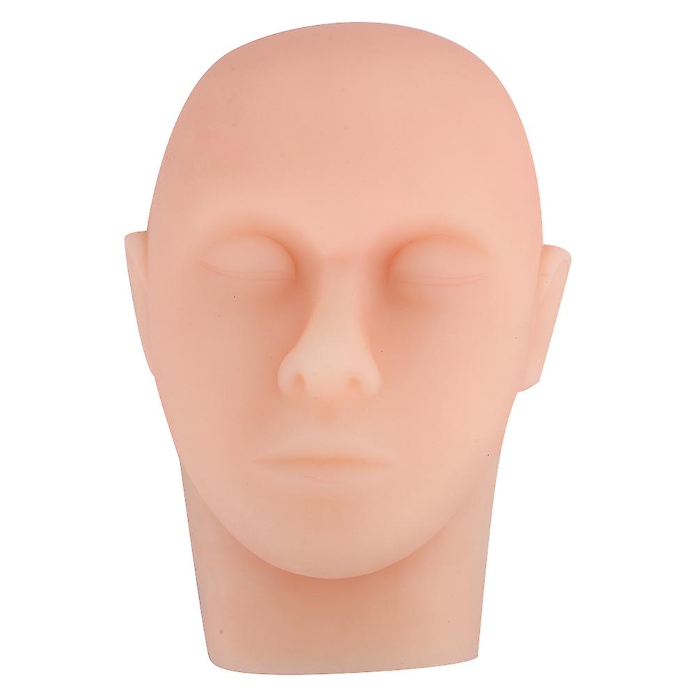 Skin Suture Facial Model Head Mold Soft Silicone Training Accessory
