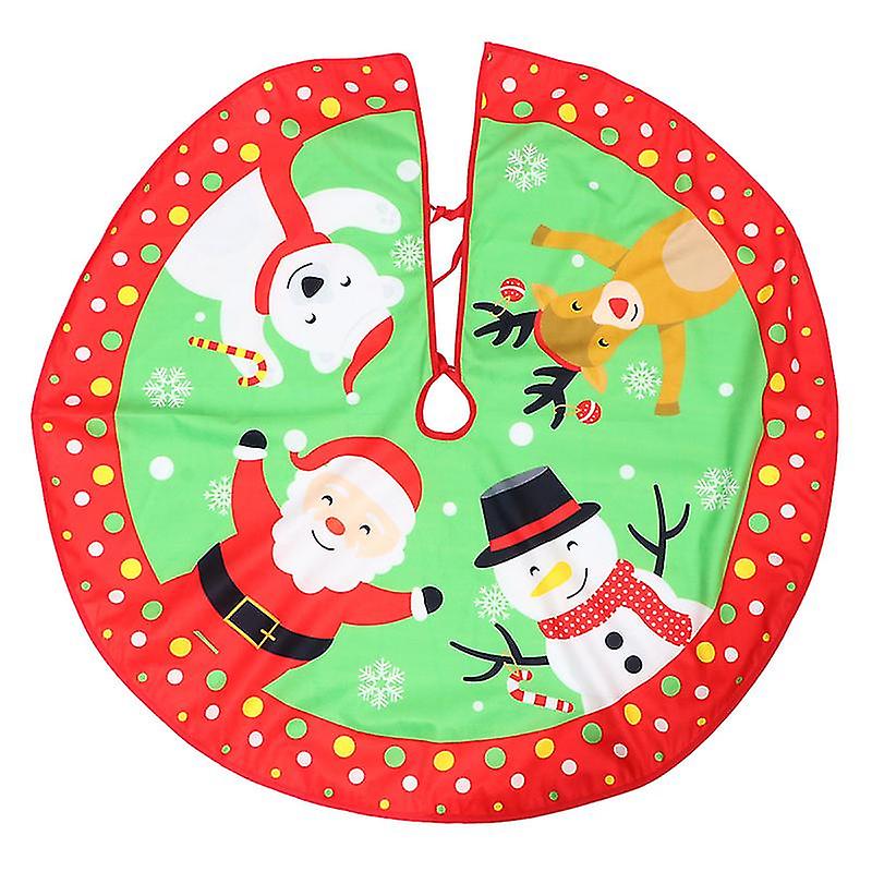 1pcs Xmas Tree Skirt Mat