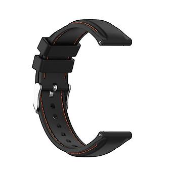 Silikon armbånd For Ticwatch Pro 3 Sports Watch Soft Strap Loop Armbånd-hy