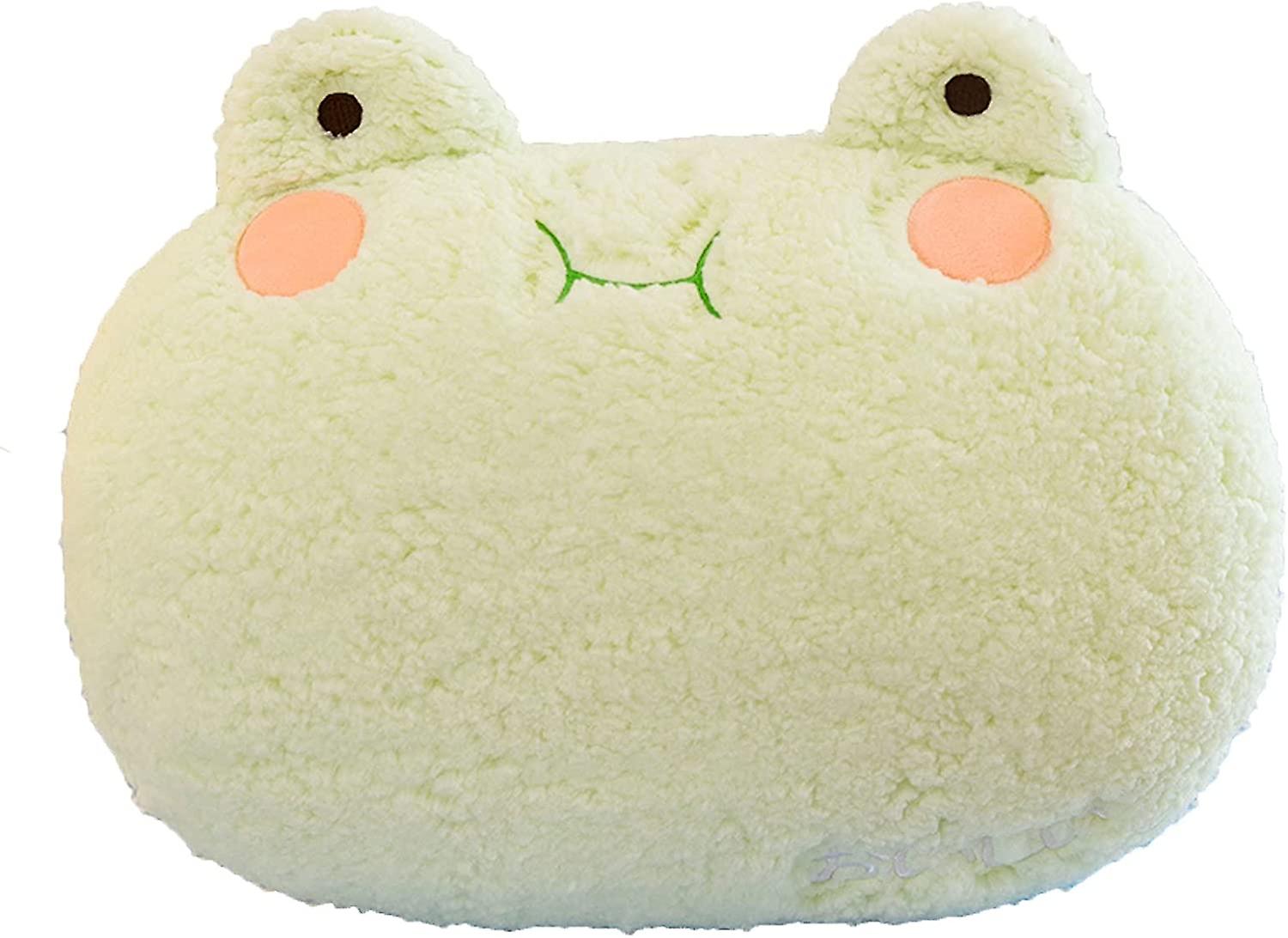 الضفدع أفخم وسادة، لطيف الضفدع محشوة ألعاب الحيوان، لينة الضفدع أفخم دمية، الضفدع Plushie رمي وسادة ثنائية