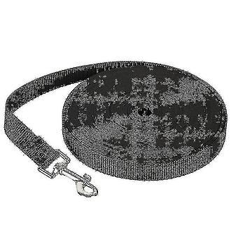 Nylon Pet Dog Lead Leash, 2cm*3 Meter Black Color