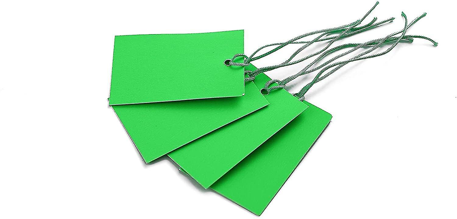 2x50ラージ/バフ(マニラ)張った134x67mmタグ/ネクタイ ラゲッジクラフトラベル(100)-eyzi