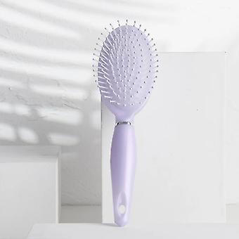 2022 modischer elliptischer Griff Airbag Kamm Kopf Massage Komfort Langhaarfrisur Friseurkamm lockiges Haar Haushalt ~ 20169