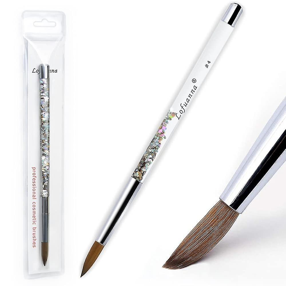 Nail Brush for Acrylic Nails, Acrylic Nails Watercolor Gel Nails Brush for Acrylic Powder Nail Exten