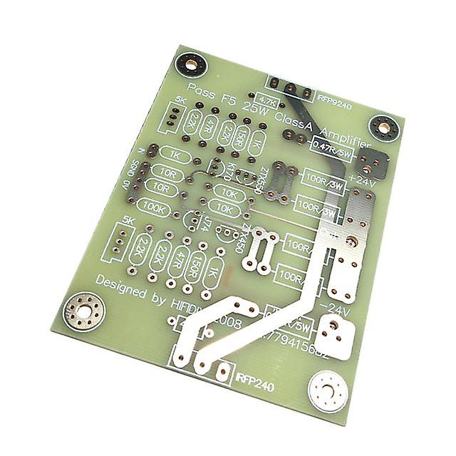Dc 24v 25 W One Pair Pass F5 25w+25w Single-ended Pure Power Amp Pcb Board Base On L6-16 Mcg-44k-d