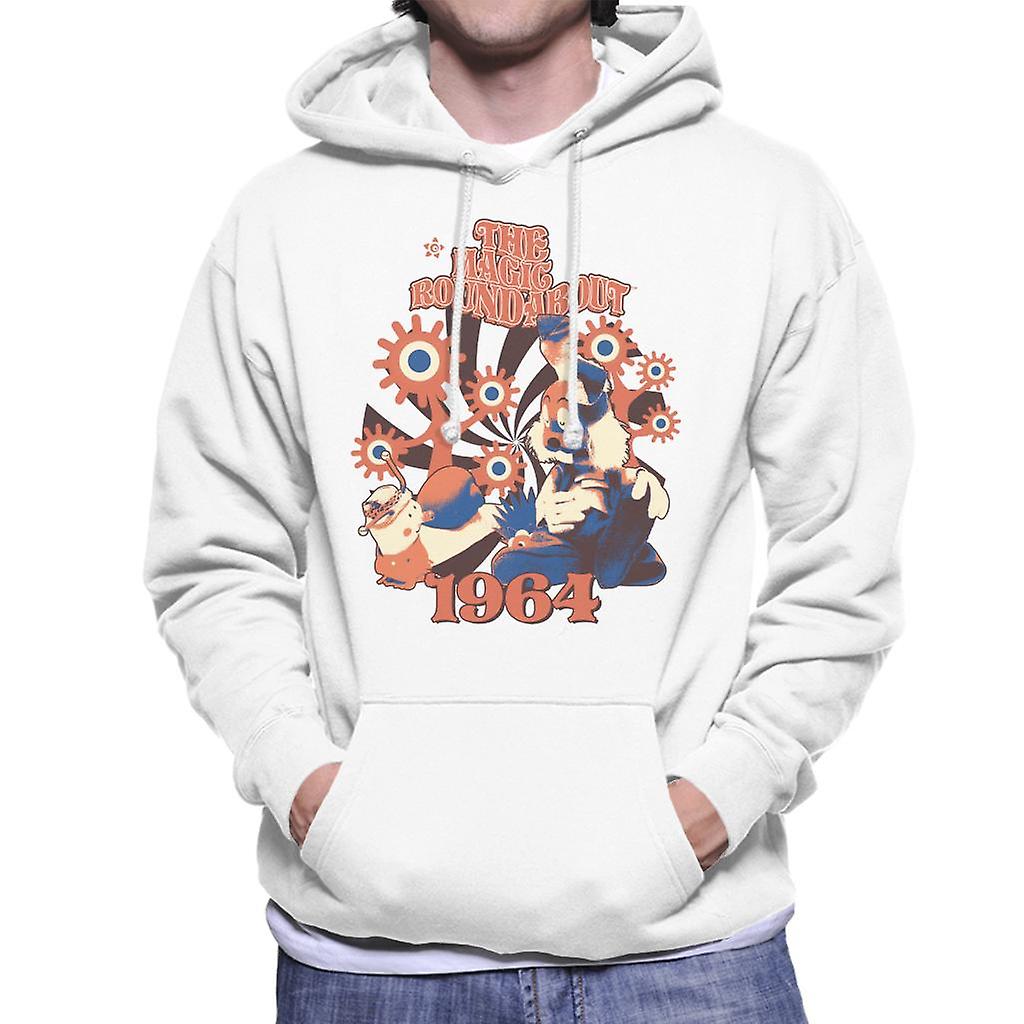 The Magic Roundabout Retro Brian & Dylan Men's Hooded Sweatshirt