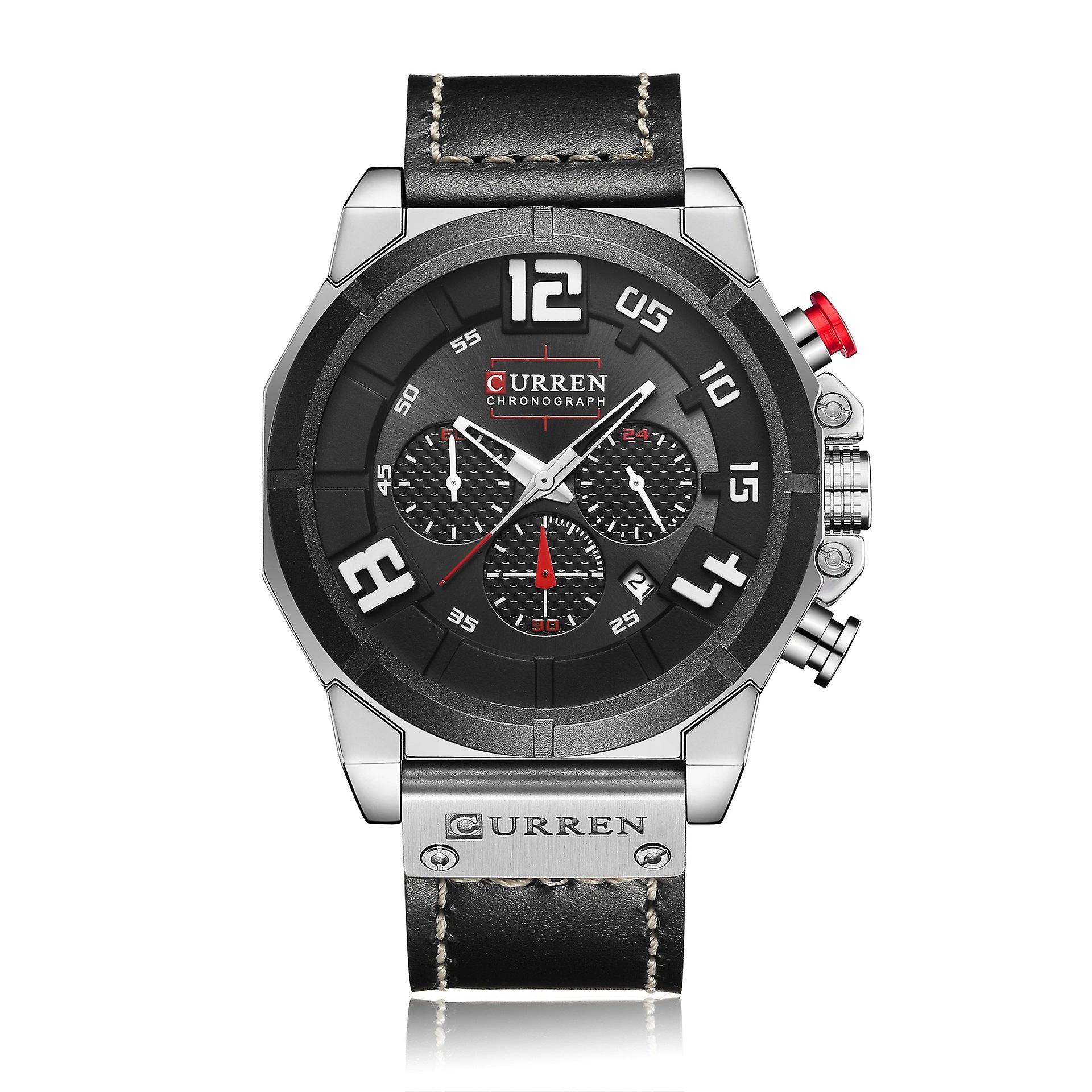Hommes Montres Étanche Quartz Montre Calendrier Cadeau