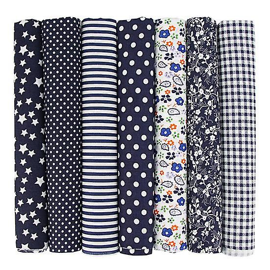 7Pcs/Set Unique Splicing Cloth Exquisite Good Woven Fine Texture Patchwork