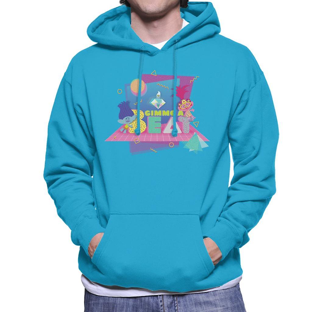 Trolls Gimme A Beat Men's Hooded Sweatshirt