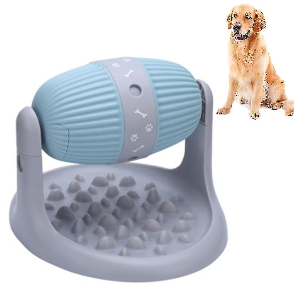 Dog and Cat Food Puzzle Toy Snacks Boring Dispensing Slow Feeder - Smart Feeding and Height Adjustab