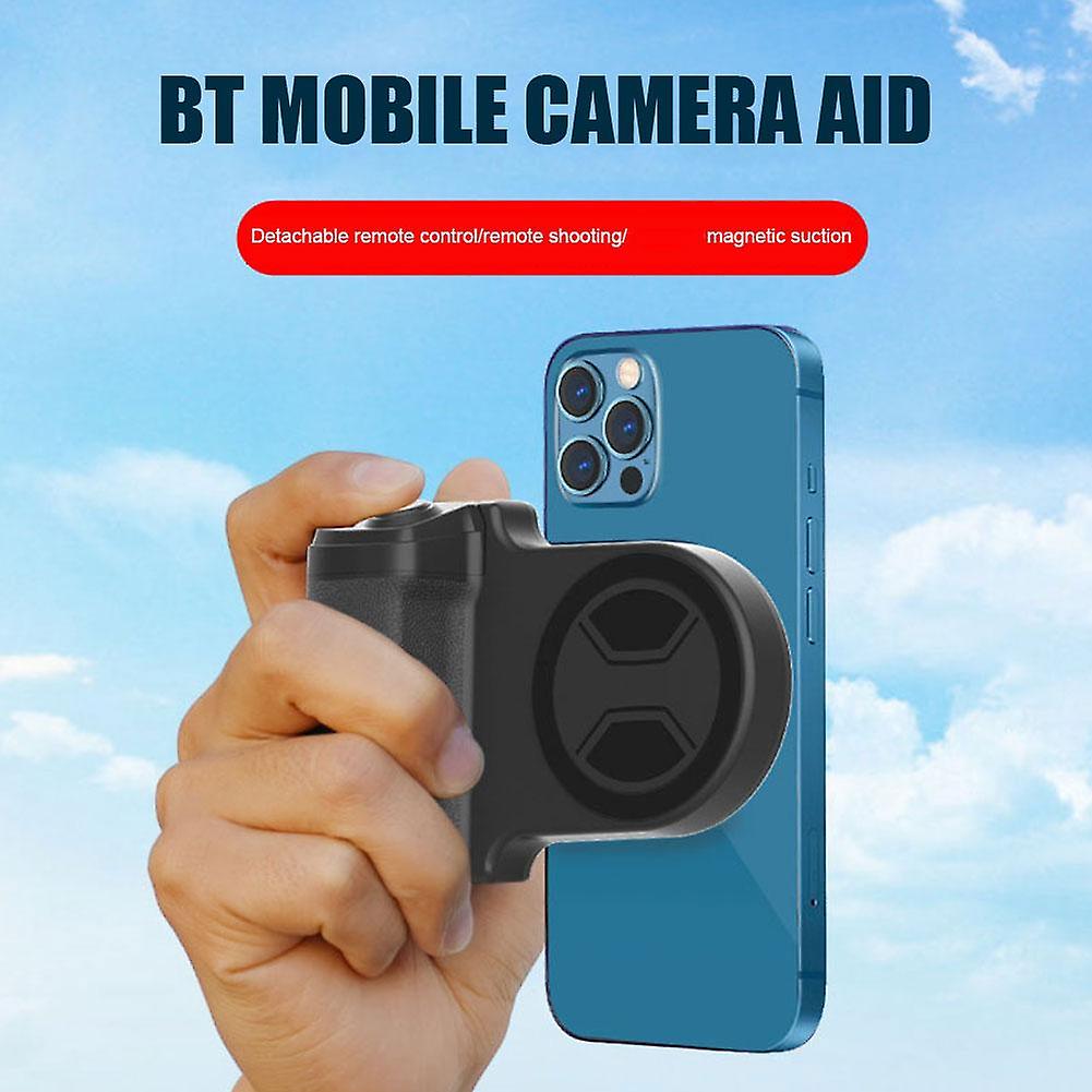 Magnetic Wireless Charger Stand Camera Handle Photo Bracket Bluetooth