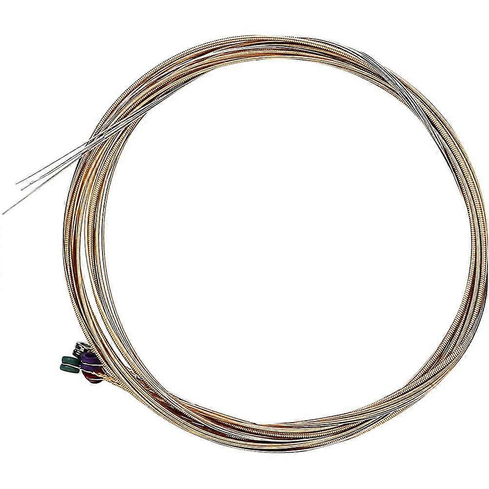 1 sett gitarstreng rustfritt stål klassisk gitar akustisk gitarstreng